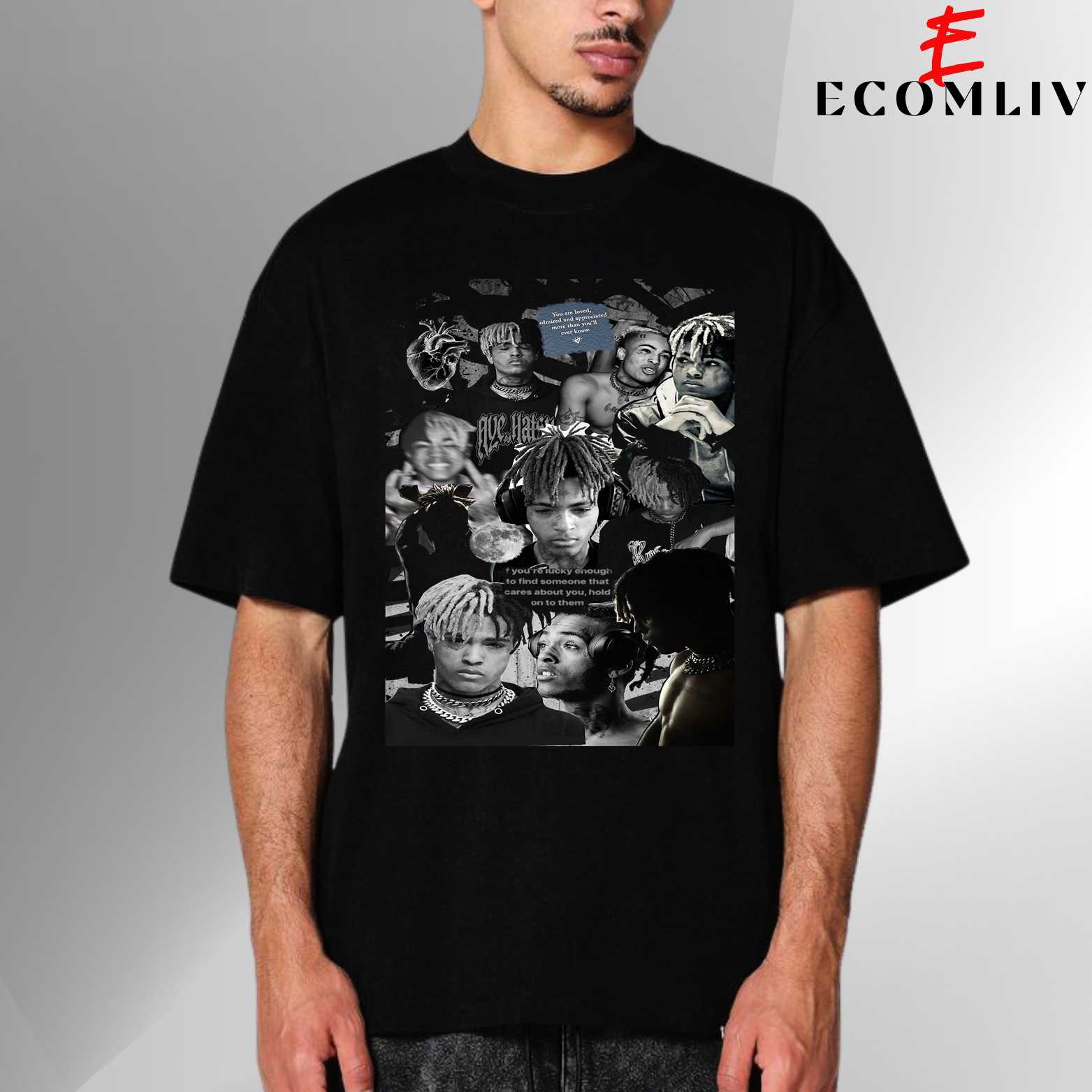 Xxxtentacion Hip Hop Streetwear T-Shirt, Unisex Tee